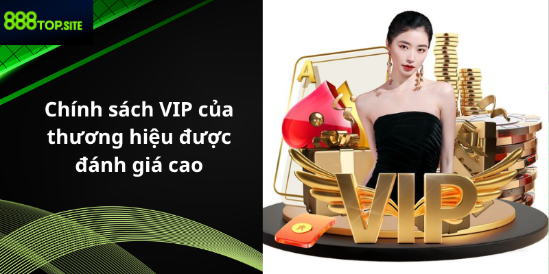 Chính sách VIP của thương hiệu được đánh giá cao